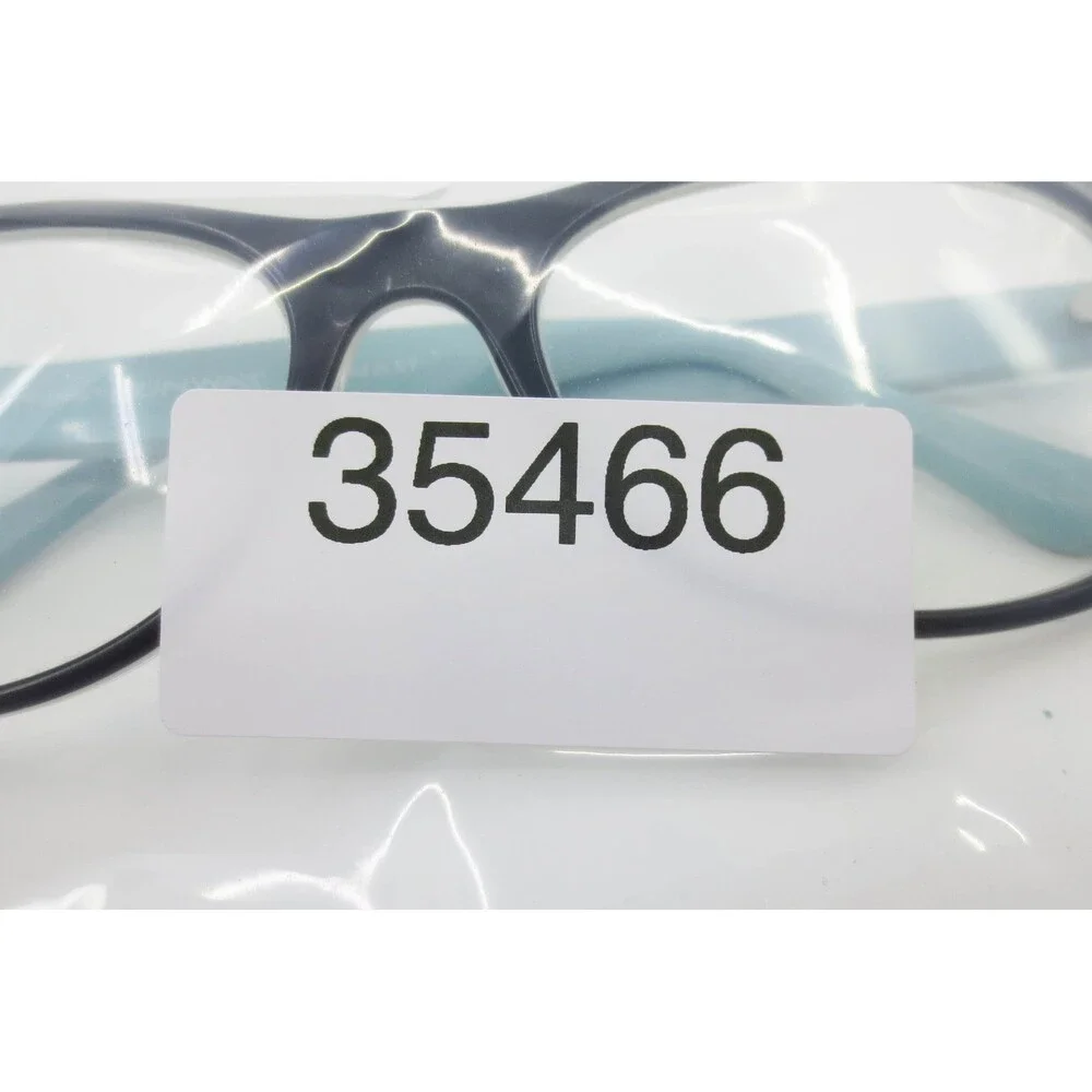 Project Runway PR13 Eyeglasses Black Light Blue Rectangular Frames 53-18-135